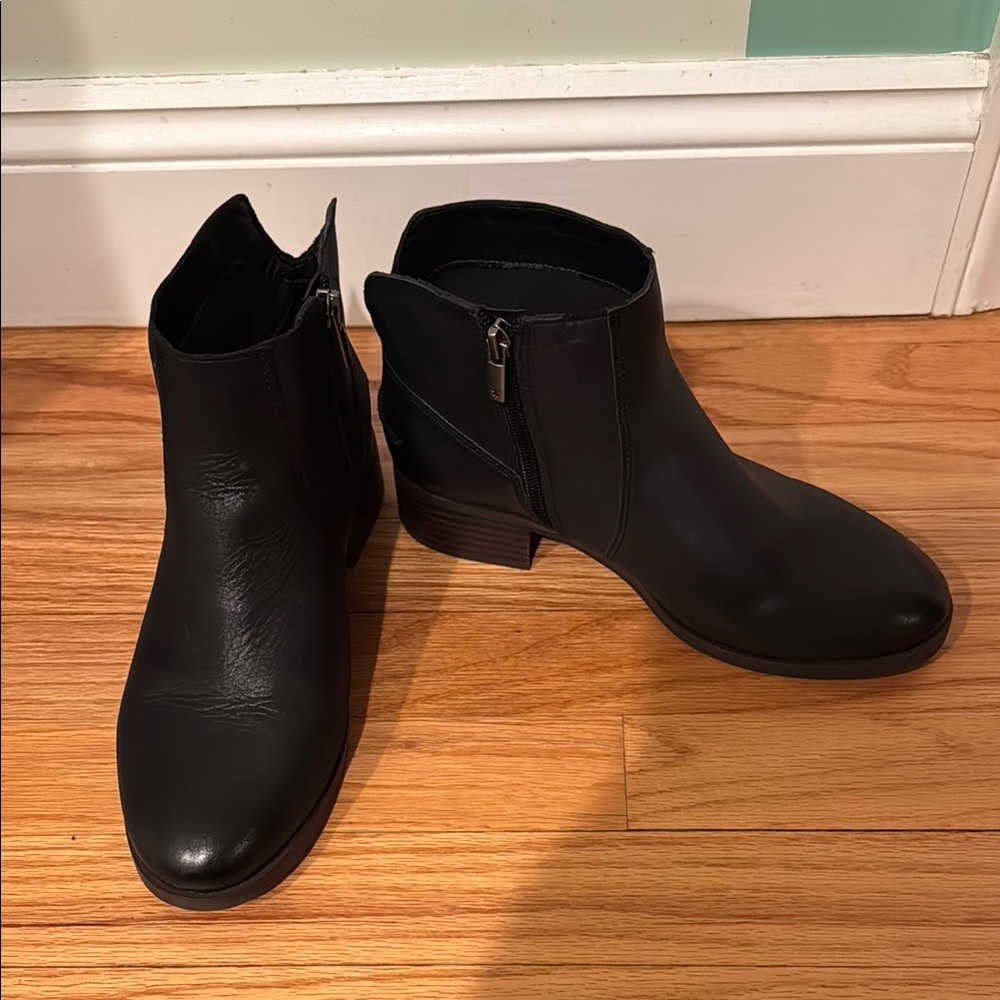 Lucky Brand Black Ankle Booties
